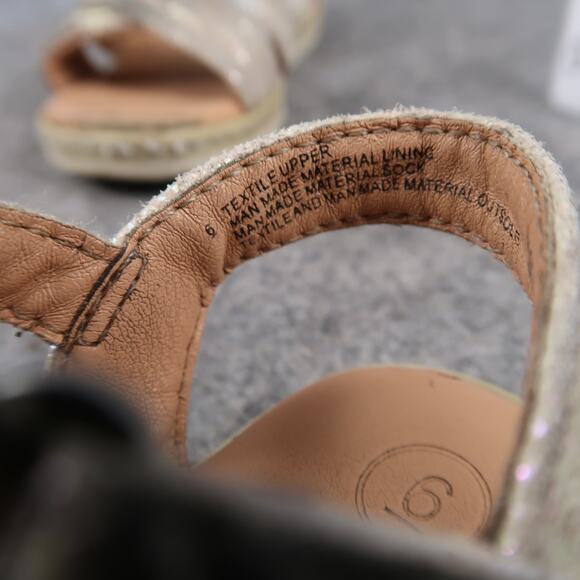 Cat & Jack Shoes Baby Toddler 6 Sandals Casual Open Toe Adjustable Strap Kids - Picture 4 of 11